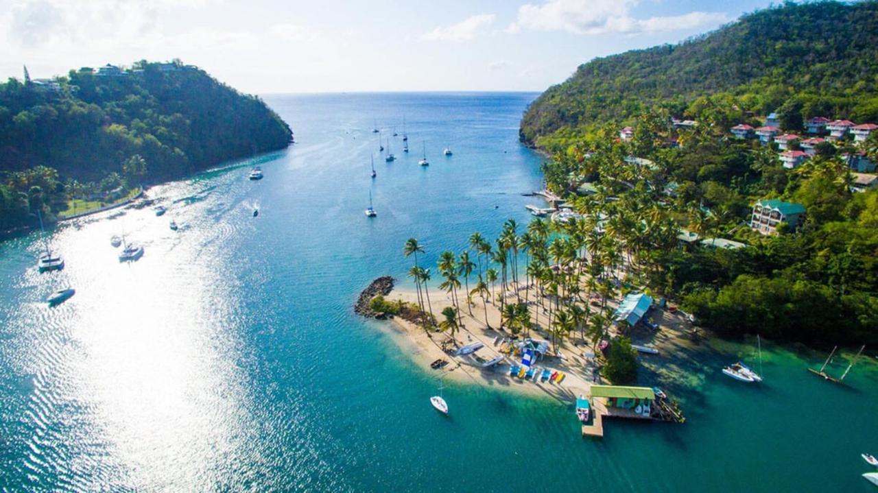 Superb Split Level Waterside Apt, Marigot Bay, St Lucia Wi Castries Buitenkant foto